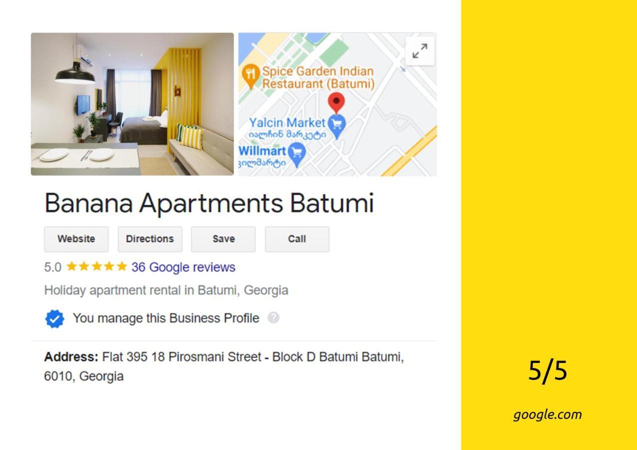 Banana Apartments Batumi Exterior photo